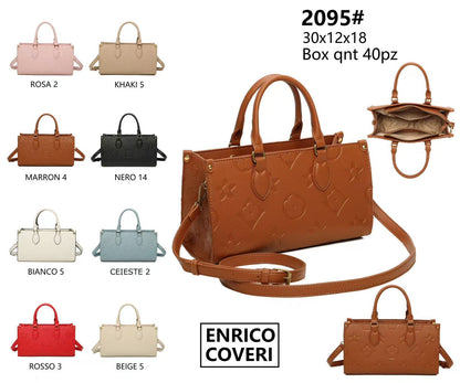 Enrico Coveri handbag 2095# - 30x12x18 cm