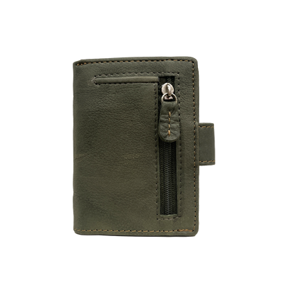 Men's portfolio in real leather with RFI block 349#