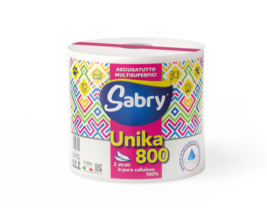 Sabry Unika 800 lágrimas - secador multisuperfical 2 véus - pacote de 1 rolo