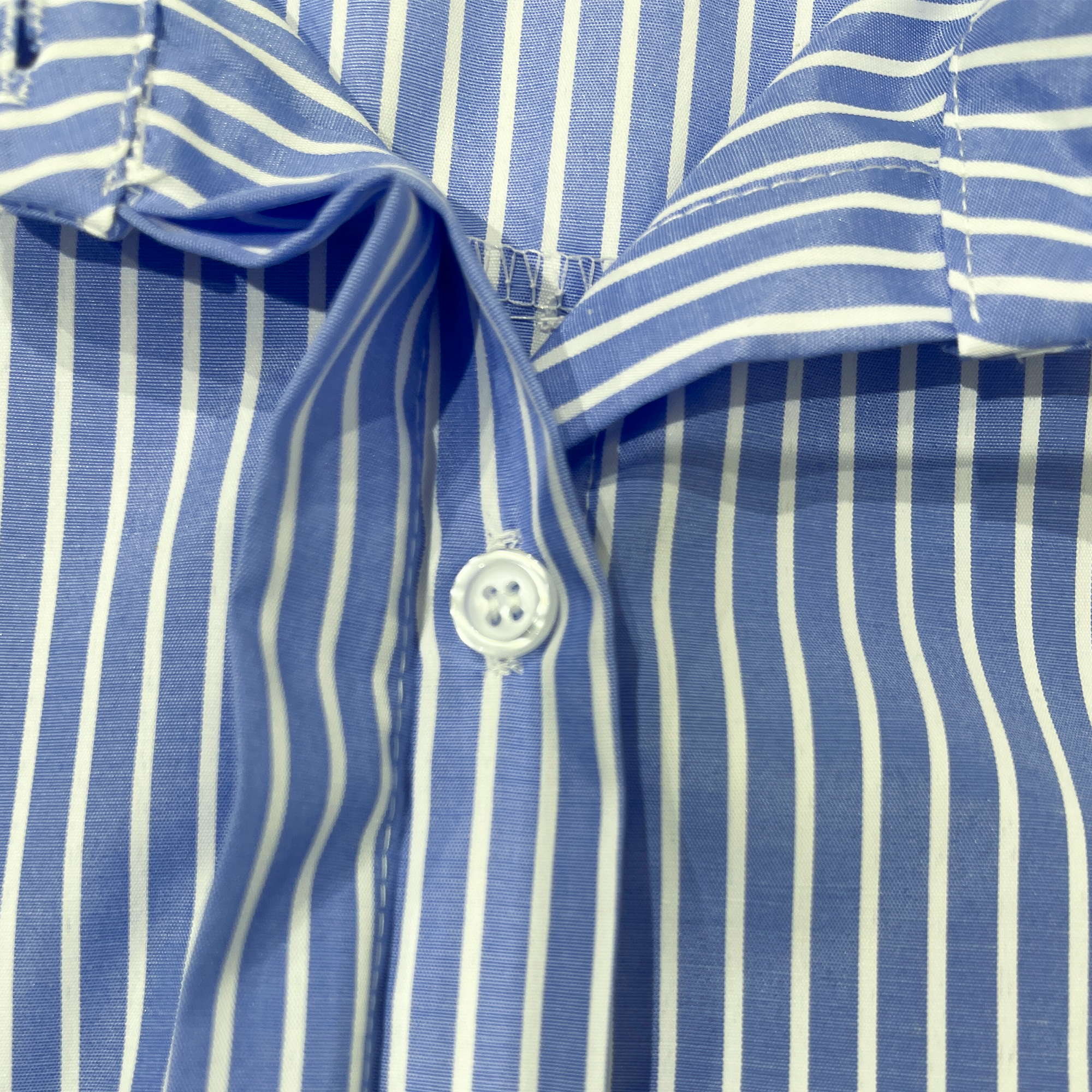 Camicia da Donna a Righe 'Azure Coast' - Taglia Unica, Made in Italy - Allingro
