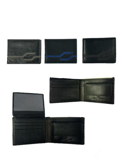 EC Coveri Men's Wallet in Real Leather 9.3x12.2 cm Range-6-Benito-992 #