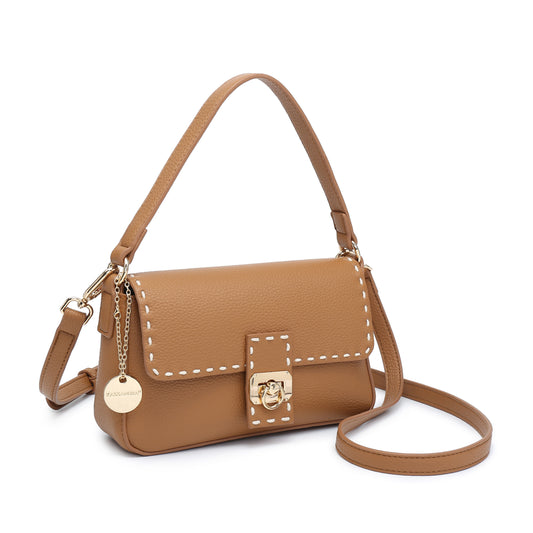 KASSANDRA & CO Bourse Crossbody avec chaîne - 22x13x7 CM KSB70342 #