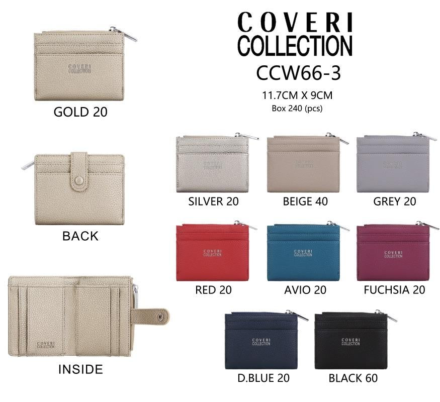 Coveri Collection Women's Wallet 11.7x9cm CCW66-3#