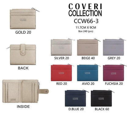 Coveri Collection Women's Wallet 11.7x9cm CCW66-3#