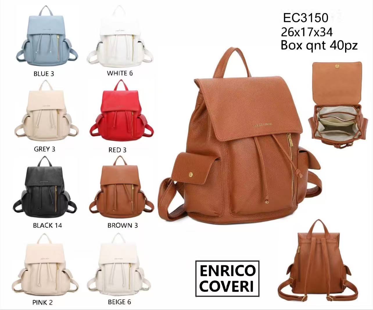 Enrico Coveri Casual Ec3150 - 26x17x34 cm backpack