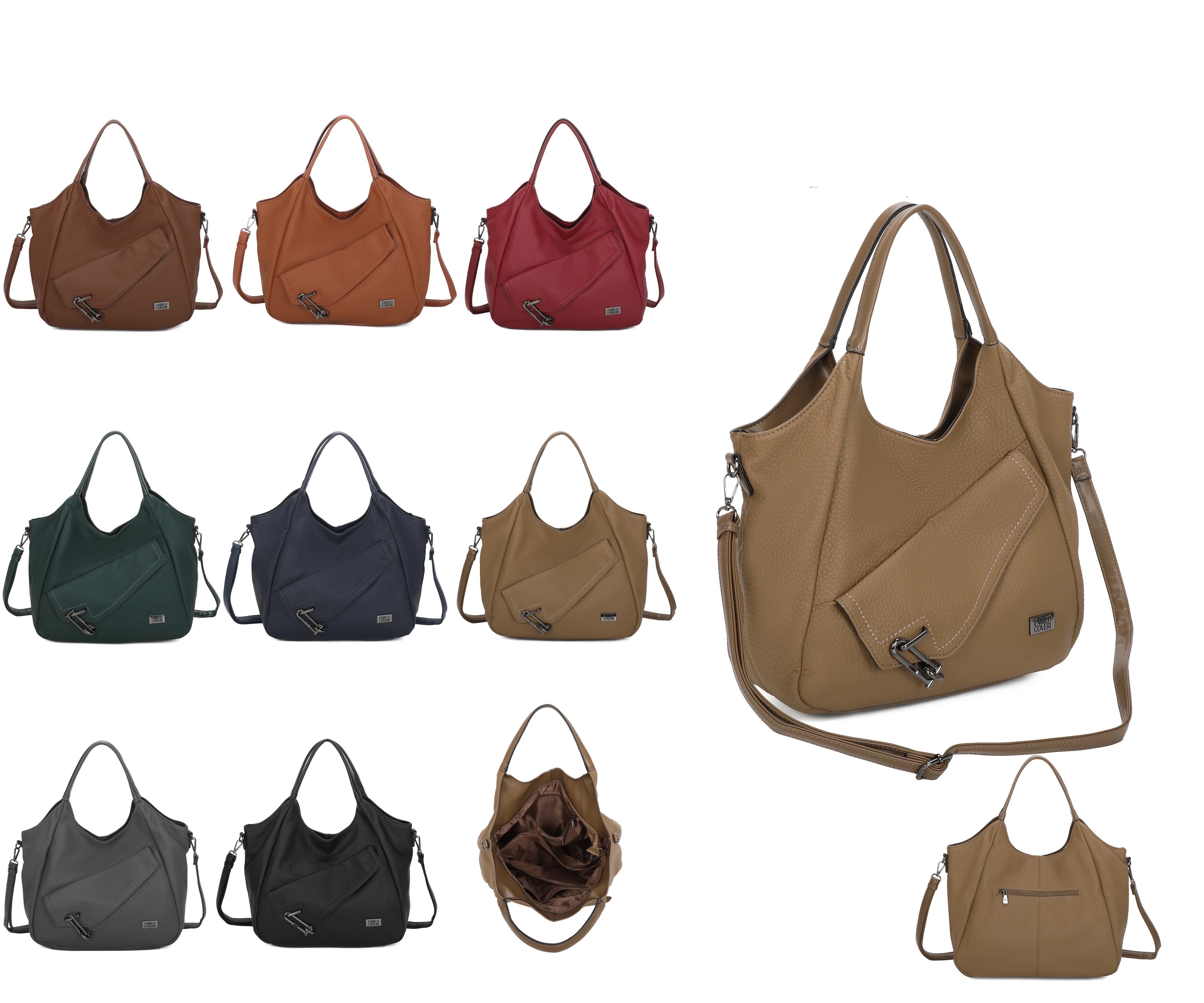 Enrico Coveri EC5022# Bolsas y bolsos para hombros 39x13x28cm