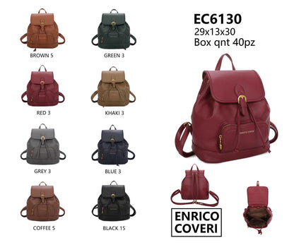 Enrico Coveri EC6130 - Women's backpack 29x13x30 cm