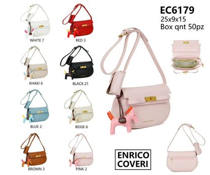 Enrico Coveri Borsa a Tracolla EC6179# - 25x9x15 cm