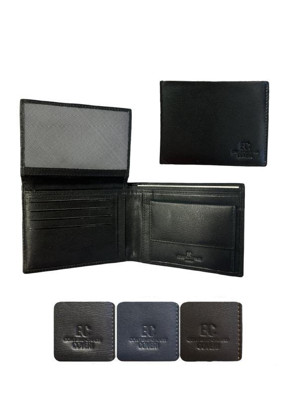 EC Coveri Men's Wallet in real leather 9.3x12.2cm Range-4-Ulttaua-992# (copy)