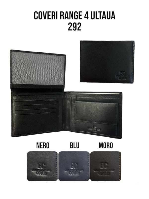 EC Coveri Men's Wallet in real leather 9.3x12.2cm Range-4-Ulttaua-992# (copy)