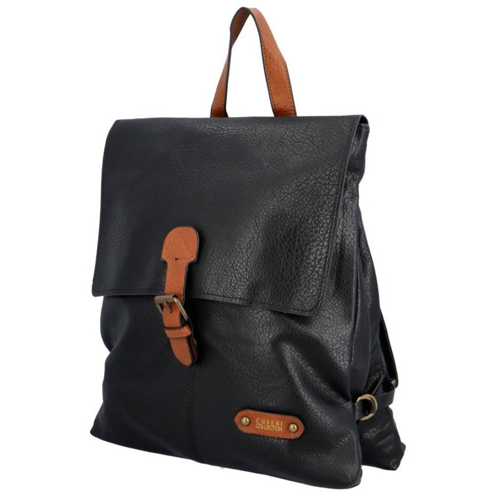 coveri collection leather backpack Coveri Collection CC8008-1 Eco-leather backpacks 30x11x34 cm – Allingro