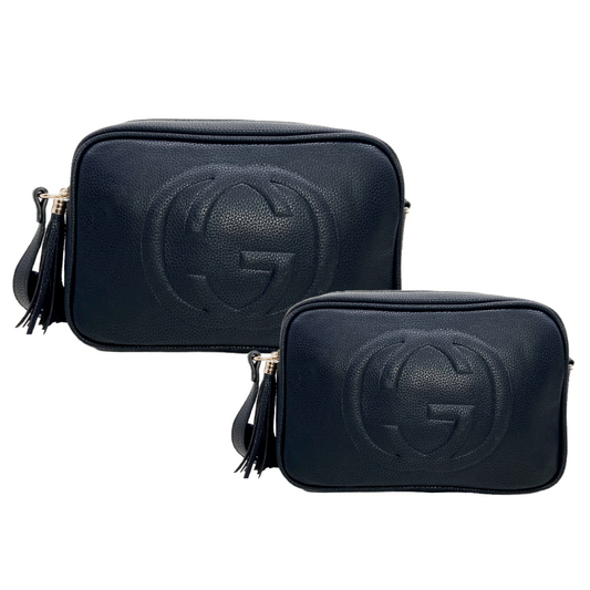 Set of shoulder bags 2 pieces N346-2# Black