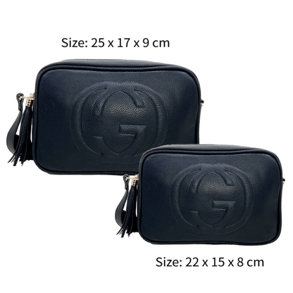 Conjunto de bolsas de ombro 2 peças n346-2# preto