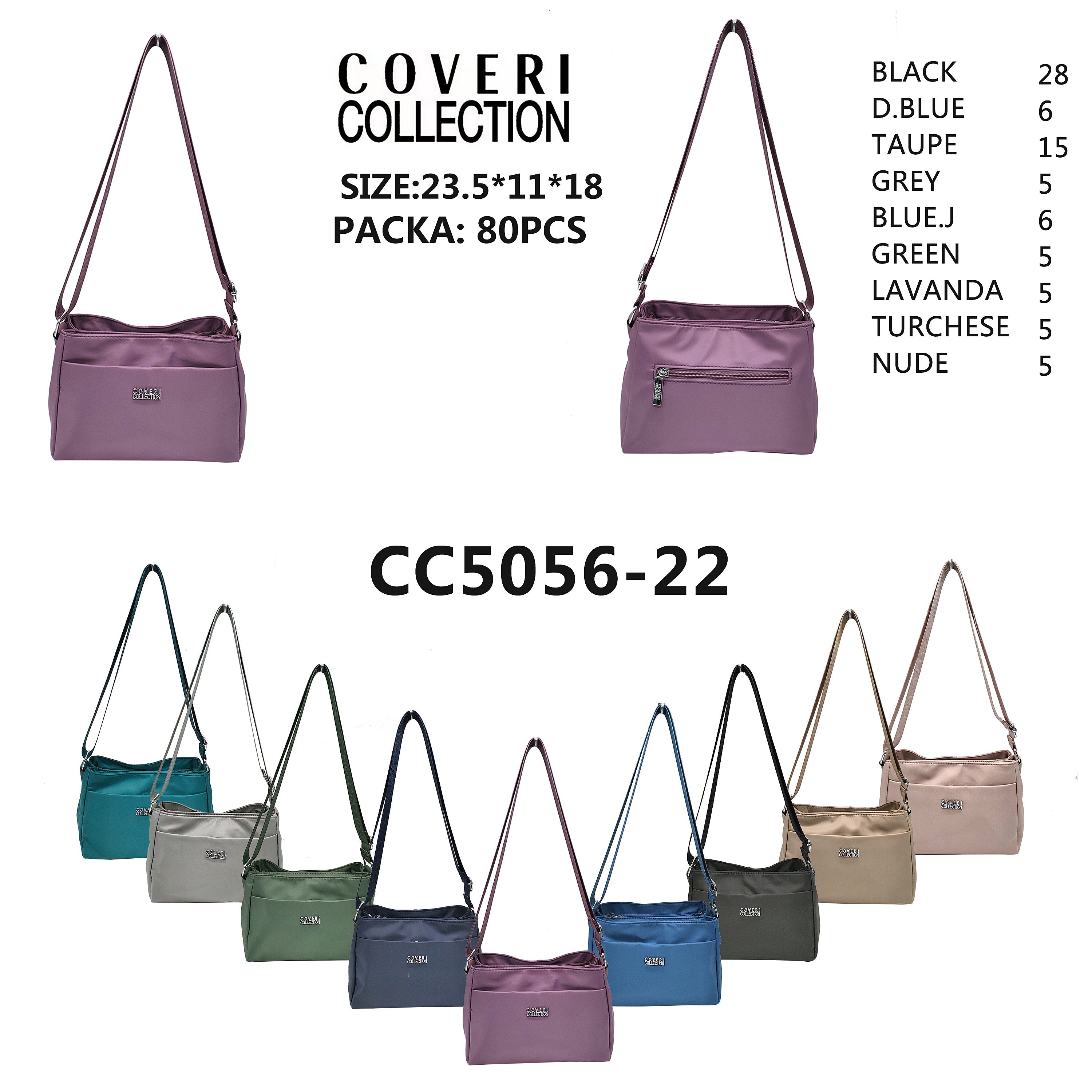 COVERI COLLECTION Borse a tracolla CC5056-22 – Allingro